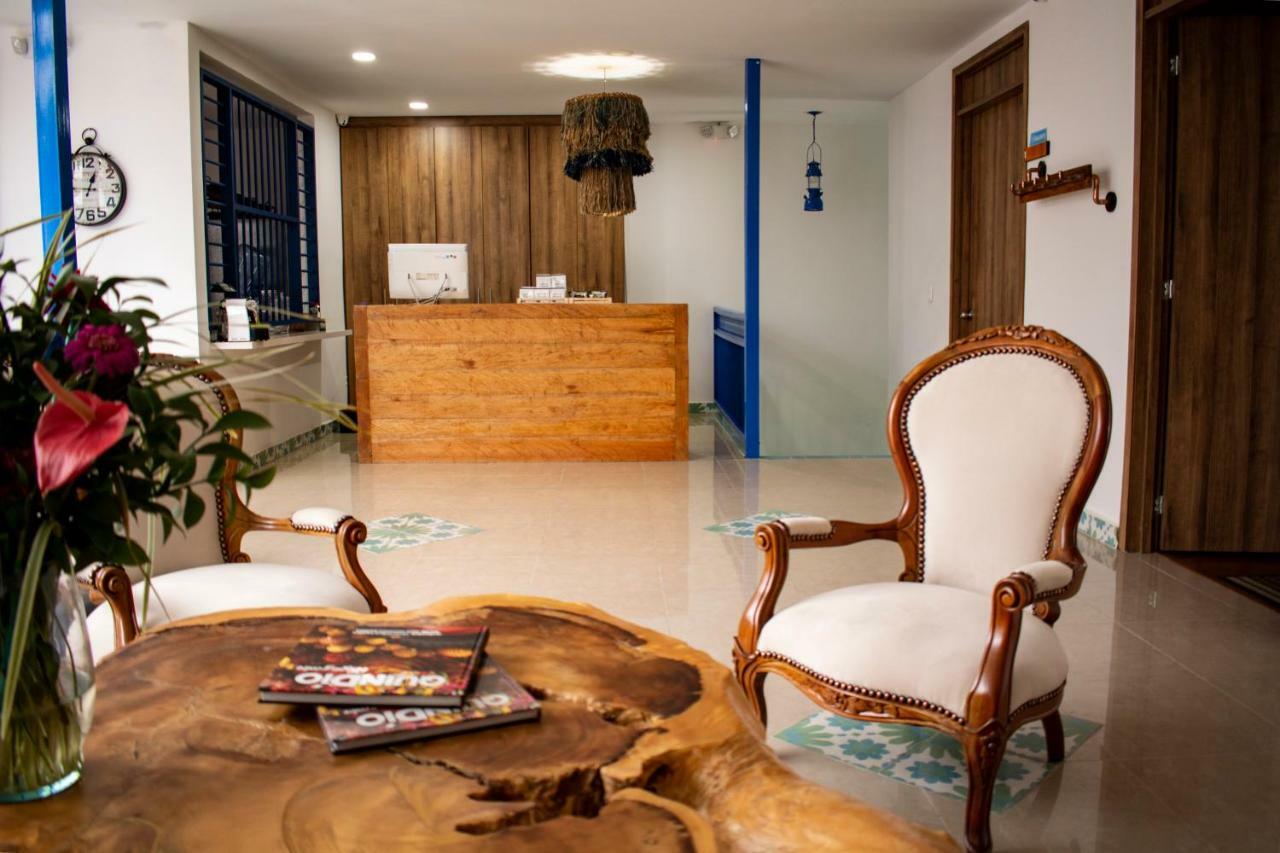 El Reloj Casa Hotel Filandia Buitenkant foto
